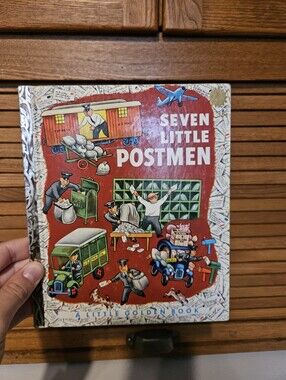 1952 Seven Little Postmen Golden Book